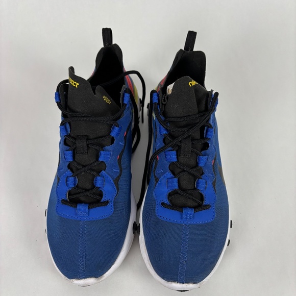 Nike, React, Mid Run, Blue Shoes, Size 8 - Picture 5 of 10